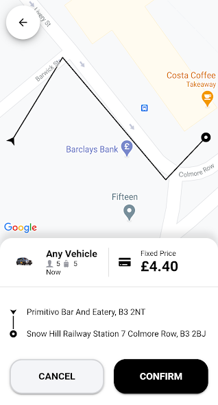 TOA Taxis screenshot 4