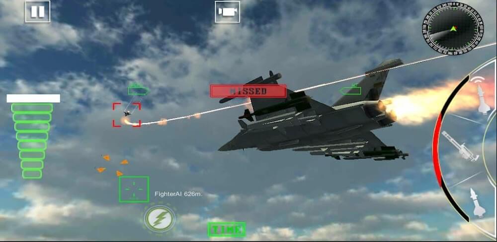 Military Jet Fighter Air Strike screenshot 1