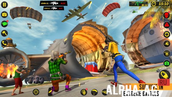 Modded Fps Commando Shooting Games 3D screenshot 4