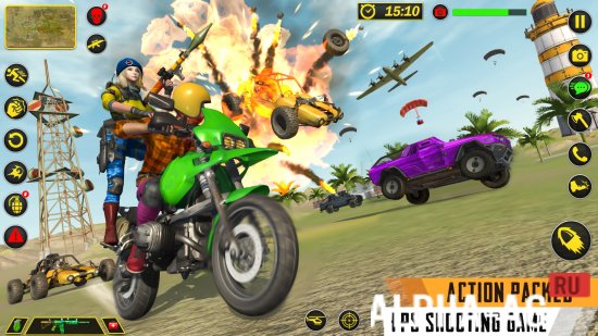 Modded Fps Commando Shooting Games 3D screenshot 5