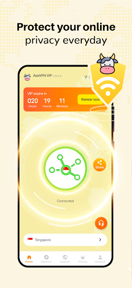 Aox VPN screenshot 1