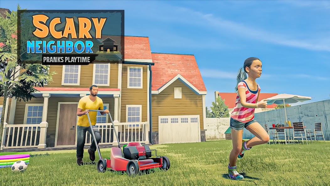 Gameplay preview 5 for Scary Neighbor Pranks Playtime