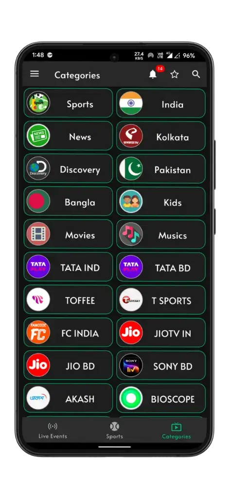 Cricfy TV screenshot 4