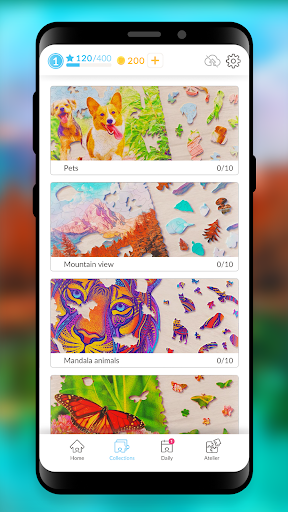 April: Jigsaw Puzzle by Number screenshot 2
