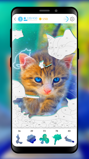 April: Jigsaw Puzzle by Number screenshot 4