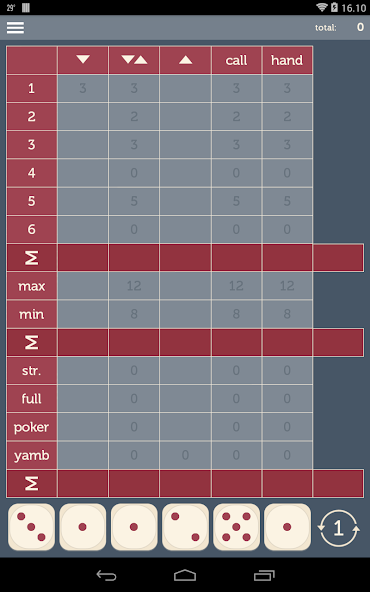 Yamb screenshot 4