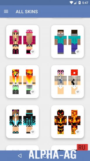 Skins for Minecraft PE screenshot 2