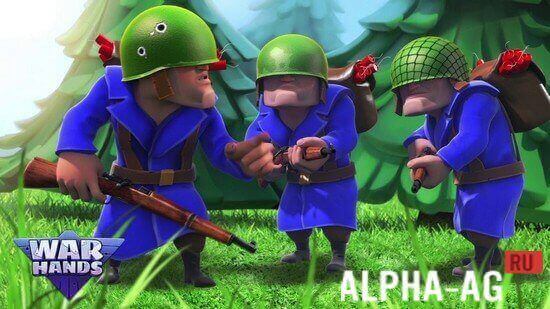 Hacked Warhands: Alliance War Clash & Chaos Battle Royale screenshot 1