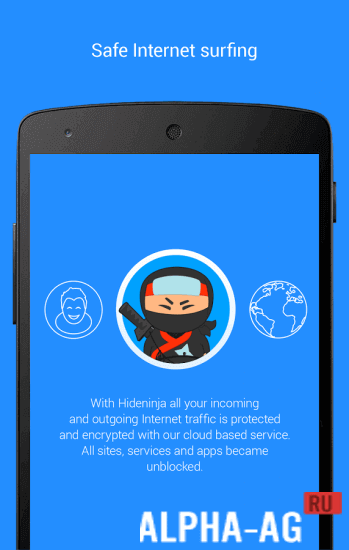 Hideninja VPN screenshot 2
