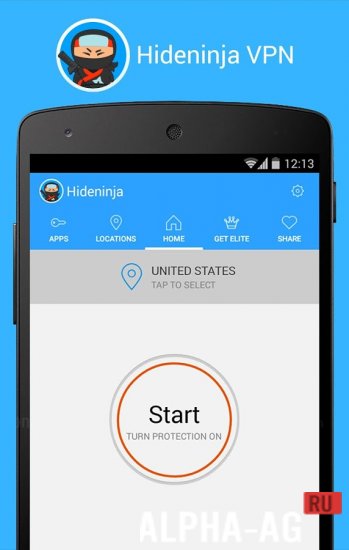 Hideninja VPN screenshot 4