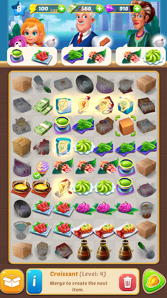 Merge Cafe - Premium screenshot 1
