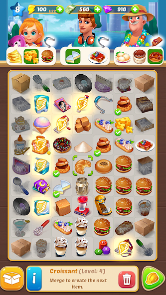 Merge Cafe - Premium screenshot 2