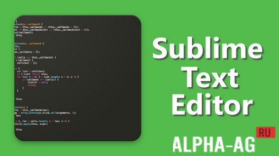 Sublime Text Editor