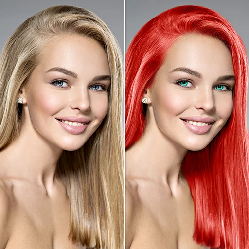 Download Change Hair and Eye Color screenshot 1