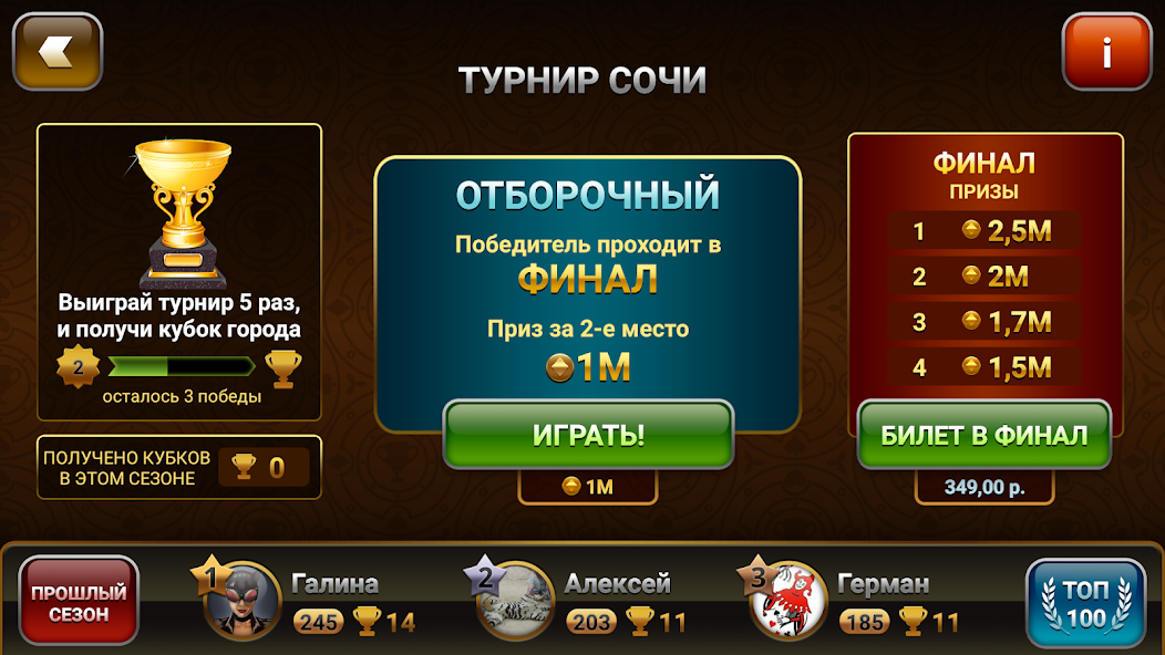 Throw-in Durak Championship screenshot 3
