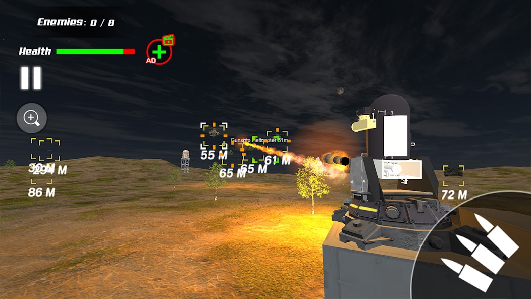 Anti Aircraft CRAM Simulator screenshot 2