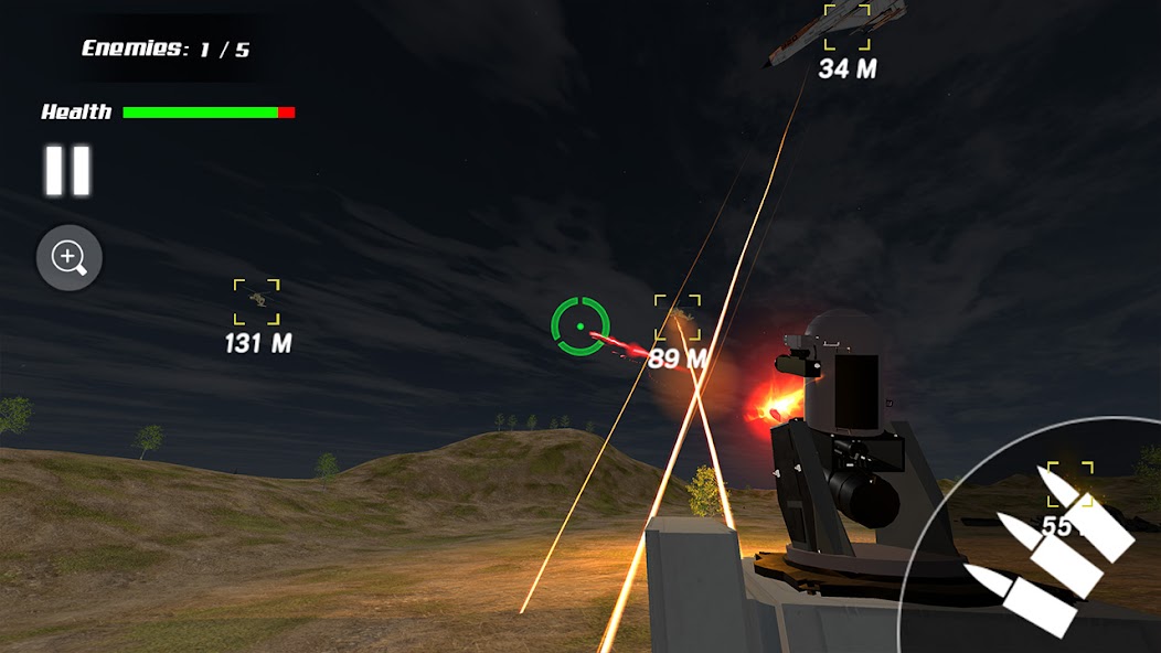 Anti Aircraft CRAM Simulator screenshot 4