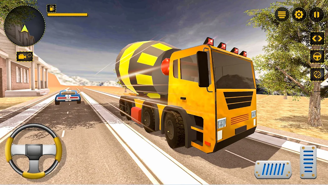 Real Concrete Truck Simulator screenshot 4