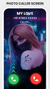 Photo Caller Screen Dialer preview screenshot 4