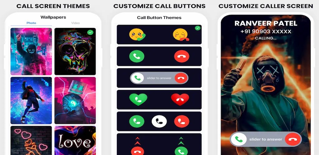 Photo Caller Screen Dialer preview screenshot 6