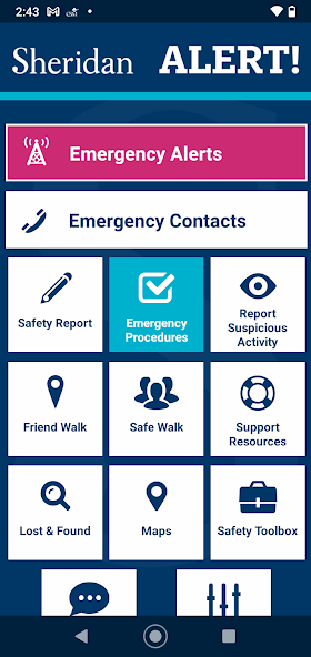 Sheridan Alert screenshot 1