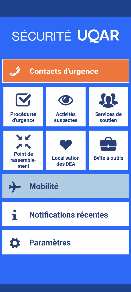 Securite UQAR screenshot 1