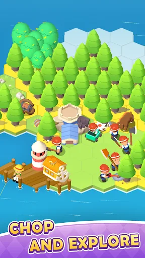 Isle Pioneer: Idle Lumber Chop Screenshot 1