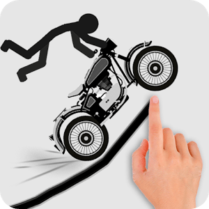 Stickman Racer Road Draw screenshot 1