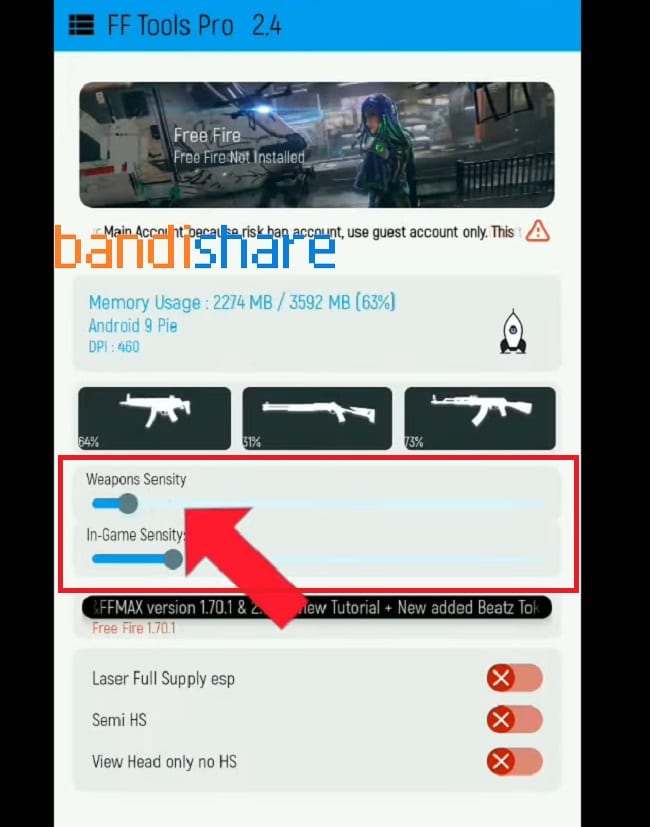 Cách Tải FF Tools Pro screenshot 8