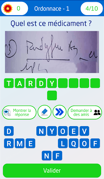 Dechiffrage d'ordonnance screenshot 2