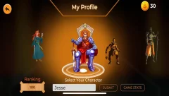 Strategic gameplay screen for Revolution Chess