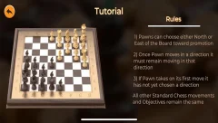 Main menu and options in Revolution Chess