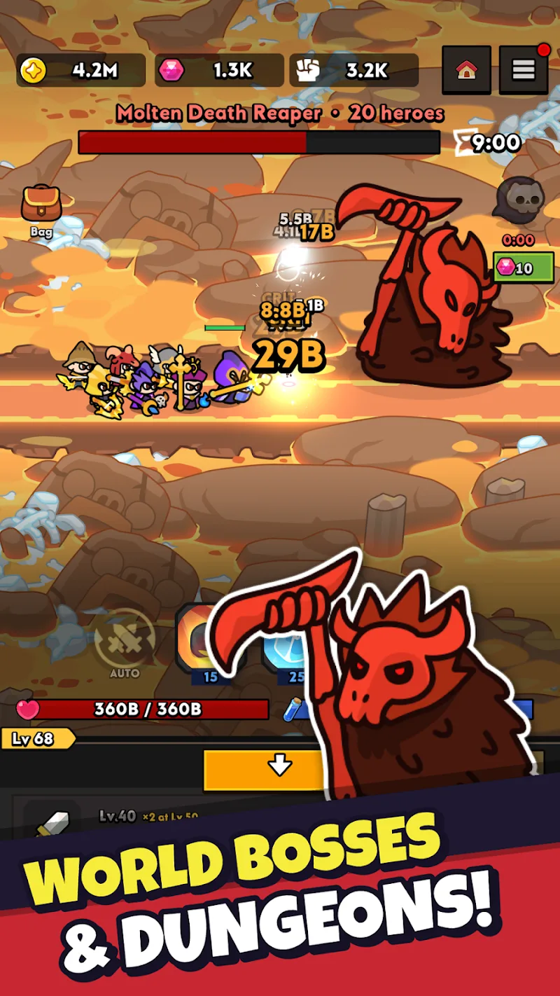 Horizontal Hero Idle RPG Screenshot 5