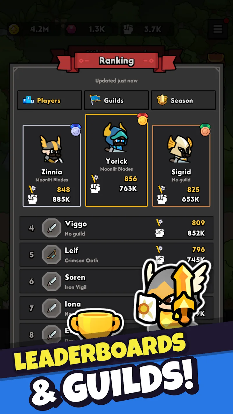 Horizontal Hero Idle RPG Screenshot 6