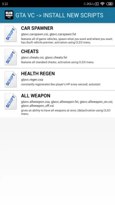 CLEO VC Android screenshot 4