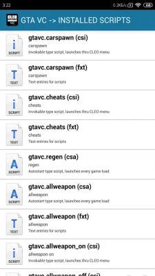 CLEO VC Android screenshot 5