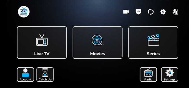 Dev IPTV Player Pro screenshot 1