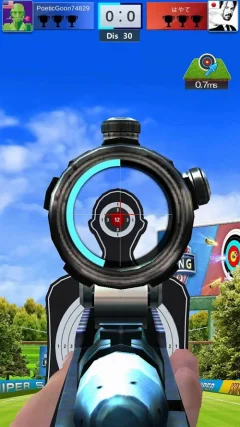 Shooting Master 3D-Top Sniper Shooter Online Games screenshot 2
