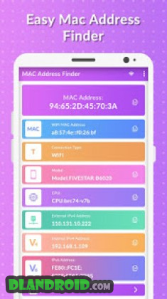 Mac Address Finder screenshot 1