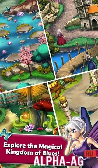 Mahjong Magic: Wood Elves screenshot 2
