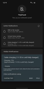 TidyPanel Notification Cleaner screenshot 5