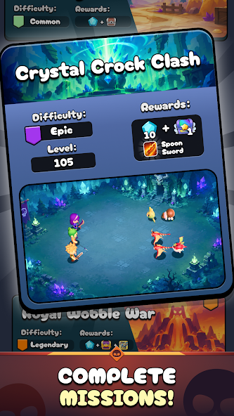 Jelly Clicker: Idle RPG fourth gameplay snapshot