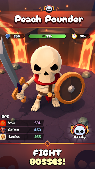 Jelly Clicker: Idle RPG fifth gameplay snapshot