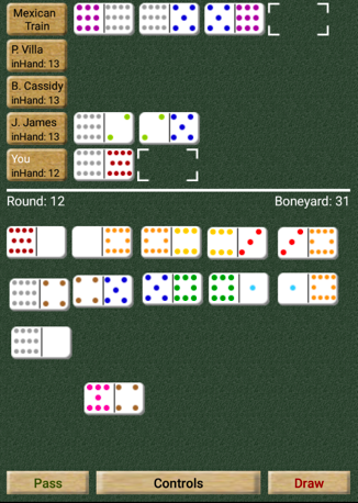 Mexican Train screenshot 1