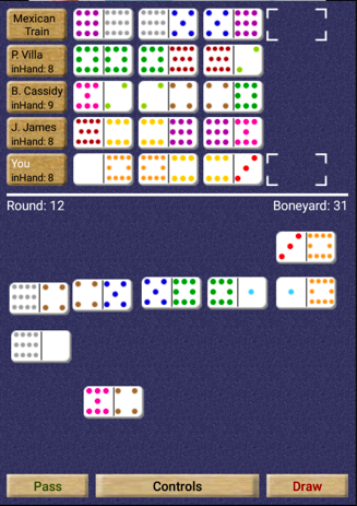 Mexican Train screenshot 2