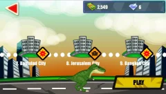 Jurassic Dinosaur: City Rampage screenshot 4