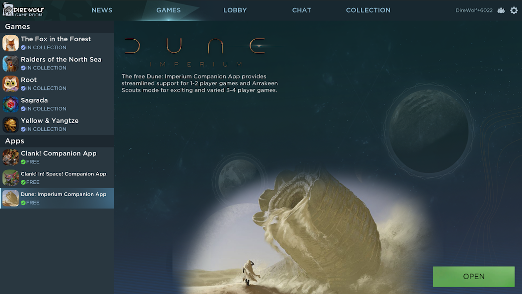 Dire Wolf Gameroom screenshot 4