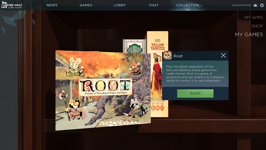 Dire Wolf Gameroom screenshot 5