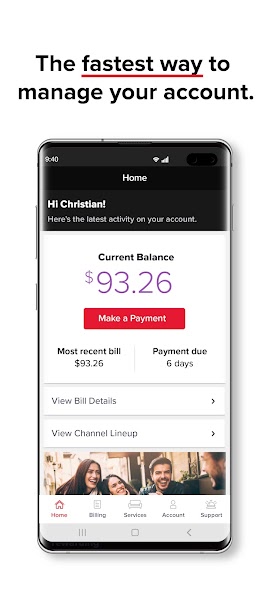 MyDISH screenshot 1