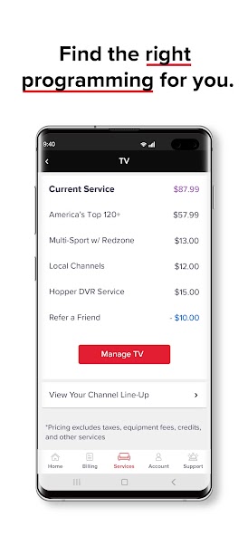 MyDISH screenshot 3